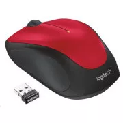 Logitech Wireless Mouse M235, piros