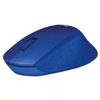Logitech Wireless Mouse M330 Silent Plus, kék
