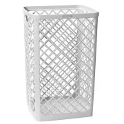 Szemeteskuka Katrin 40L 50x32x26,5cm függő fehér varrott