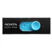 ADATA Flash Disk 32GB UV220, USB 2.0 Dash Drive, fekete/kék