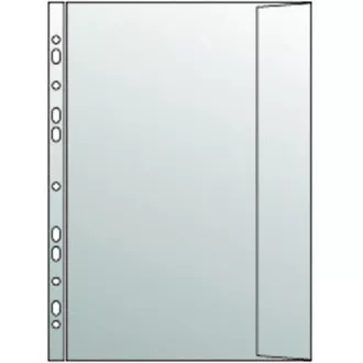 A4-es borító füllel 238x310mm átlátszó pánt PP 110mi 10db
