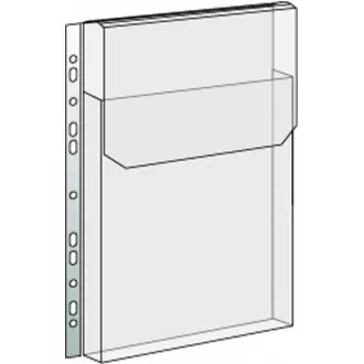 Csomagolás 237x305x0,7mm katalógusokhoz zseb patentos átlátszó Eurofold 165mic 10db 10db