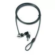 DICOTA biztonsági kábel T-Lock Value, kulcsos, 3x7 mm-es nyílás
