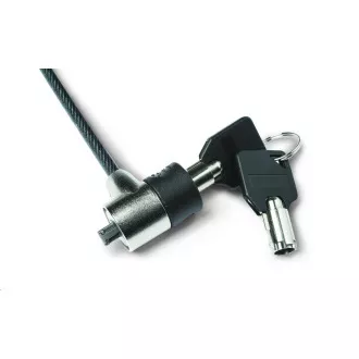 DICOTA biztonsági kábel T-Lock Value, kulcsos, 3x7 mm-es nyílás