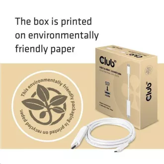 Club3D Aktív USB Type-C HDMI 2.0 4K60Hz UHD kábel, 1, 8m
