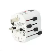 SKROSS utazási adapter PRO, 6,3A max., földelt, univerzális az egész világ számára