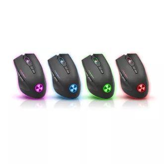 CONNECT IT BATTLE RNBW optikai játék egér CONNECT IT BATTLE RNBW optikai játék egér