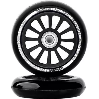 Pótkerekek MOVINO EDGE 100 mm-es freestyle rollerhez, alumínium, 2 db, Arany