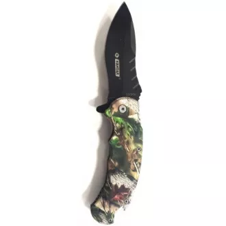 Összecsukható túrakés Kandar, többszínű, 23 cm