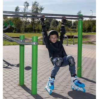 Görkorcsolya 4in1 Enero KIDS - kék és fehér, 34-37
