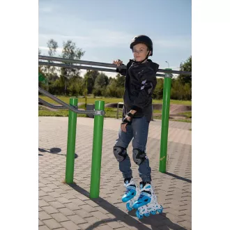 Görkorcsolya 4in1 Enero KIDS - kék és fehér, 34-37