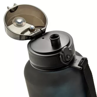 Tritan sport palack MTR 1500 ml, fekete és kék