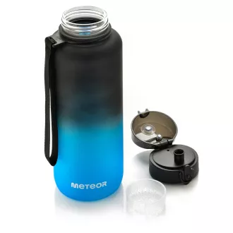 Tritan sport palack MTR 1500 ml, fekete és kék