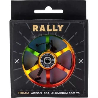 Robogó kerekek NKD Rally Stunt 2db, 110 mm, ezüst
