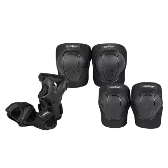3 darabos Cariboo® gyermekvédő készlet, fekete 3 darabos Cariboo® gyermekvédő készlet, fekete