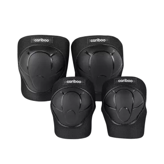 3 darabos Cariboo® gyermekvédő készlet, fekete 3 darabos Cariboo® gyermekvédő készlet, fekete