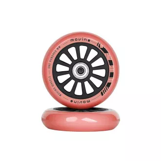 MOVINO pótkerekek freestyle rollerhez 100mm, PP, 2 db, piros
