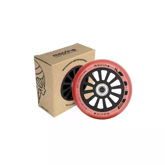 MOVINO pótkerekek freestyle rollerhez 100mm, PP, 2 db, piros