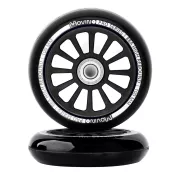 MOVINO pótkerék freestyle rollerhez 100mm, PP, 2 db, Fekete