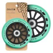 MOVINO pótkerekek freestyle rollerhez 100mm, PP, 2 db, menta, menta