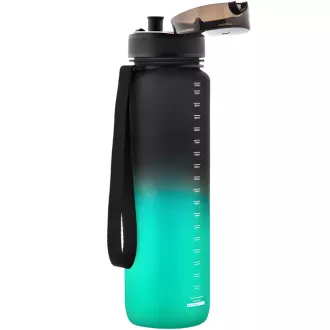 Tritan sport palack MTR, 1000 ml, fekete-zöld