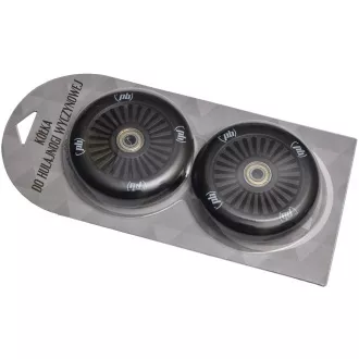 Pótkerekek freestyle rollerhez - 100mm PU, fekete, 2 db Pótkerekek freestyle rollerhez - 100mm PU, fekete, 2 db