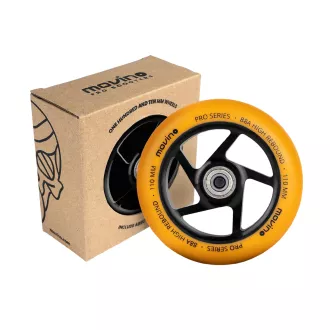 Pótkerék a MOVINO SLAVE freestyle robogóhoz, 110mm, alumínium, narancssárga