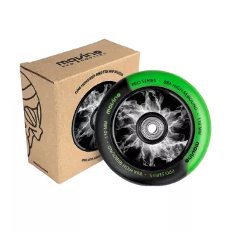 Pótkerék MOVINO Maniac freestyle rollerhez, 110 mm, Nylon, 2 db, Kék