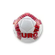 Labda EURO 5 méret, fehér-piros