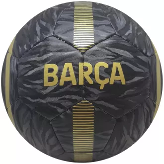 Labdarúgás FC Barcelona 5 méret, fekete és arany