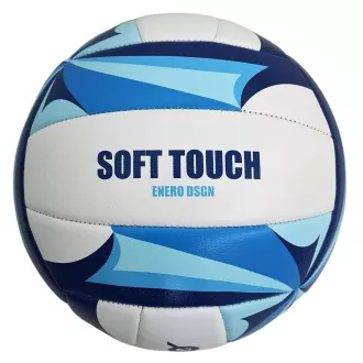 Röplabda ENERO SOFT TOUCH 5 méret, kék-fehér Röplabda ENERO SOFT TOUCH 5 méret, kék-fehér