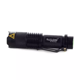 Akkumulátoros zseblámpa Bailong BL-1812, LED CREE XM-L T6 ZOOM Akkumulátoros zseblámpa Bailong BL-1812, LED CREE XM-L T6 ZOOM