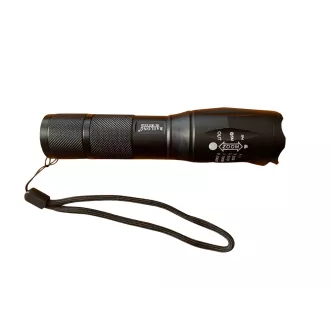 Zseblámpa Bailong BL-8668, CREE XM-L T6 típusú LED   figyelmeztető fogantyú