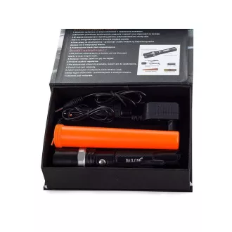 Zseblámpa Bailong BL-8626, LED típus CREE XPE figyelmeztető fogantyú Zseblámpa Bailong BL-8626, LED típus CREE XPE figyelmeztető fogantyú