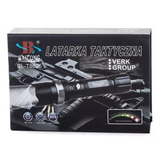 Zseblámpa Bailong BL-8626, LED típus CREE XPE figyelmeztető fogantyú Zseblámpa Bailong BL-8626, LED típus CREE XPE figyelmeztető fogantyú