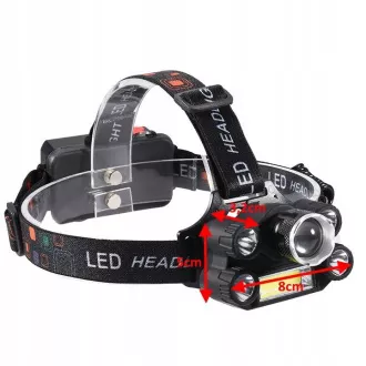 CREE fényszóró 1 x XM-L T6 4 x erős Q5 fehér 1 x erős COB ZOOM szalag CREE fényszóró 1 x XM-L T6 4 x erős Q5 fehér 1 x erős COB ZOOM szalag