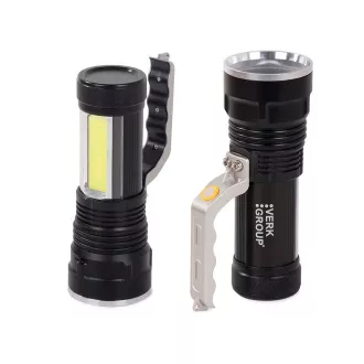 USB zseblámpa Bailong BL-T623 LED ZOOM típus CREE XM-L T6