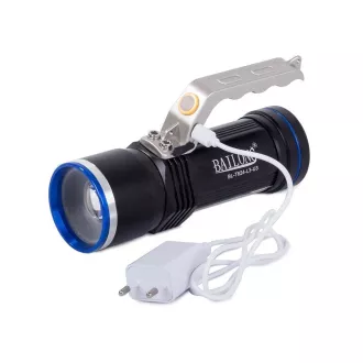 USB zseblámpa Bailong BL-T624 LED ZOOM típus CREE XM-L T6