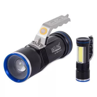 USB zseblámpa Bailong BL-T624 LED ZOOM típus CREE XM-L T6