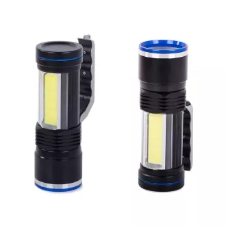 USB zseblámpa Bailong BL-T624 LED ZOOM típus CREE XM-L T6
