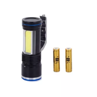 USB zseblámpa Bailong BL-T624 LED ZOOM típus CREE XM-L T6