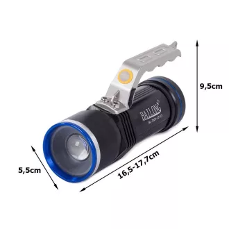 USB zseblámpa Bailong BL-T624 LED ZOOM típus CREE XM-L T6