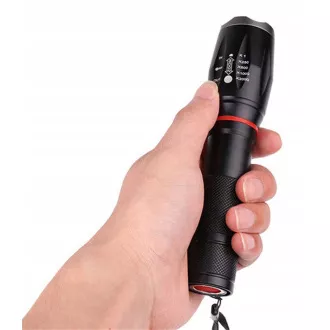 USB zseblámpa COB U3 LED ZOOM funkcióval 9W
