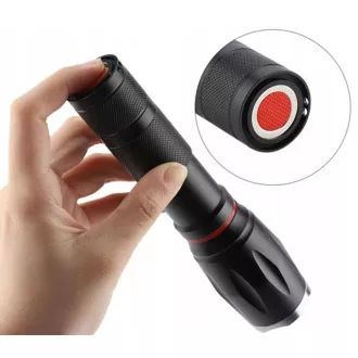 USB zseblámpa COB U3 LED ZOOM funkcióval 9W