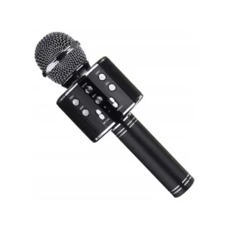 Karaoke bluetooth mikrofon hangszóróval, Ezüst