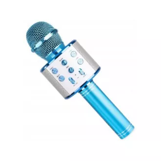 Karaoke bluetooth mikrofon hangszóróval, Ezüst