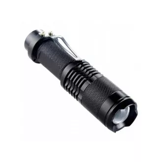 Túra zseblámpa T6 CREE ZOOM LED AKU Túra zseblámpa T6 CREE ZOOM LED AKU