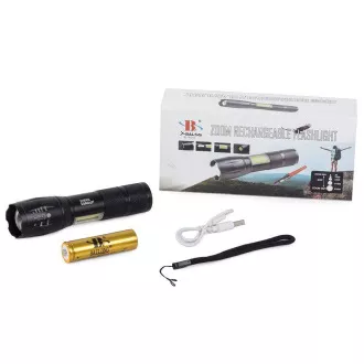 LED CREE ZOOM zseblámpa Bailong XML T6 COB