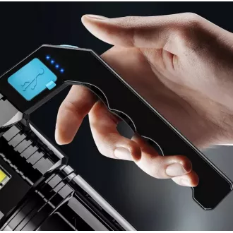 Többfunkciós USB LED-es zseblámpa