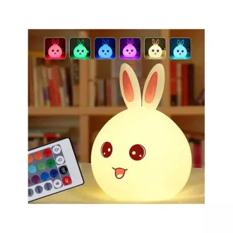 Gyermek LED-es éjjeli lámpa KING   RGB vezérlő